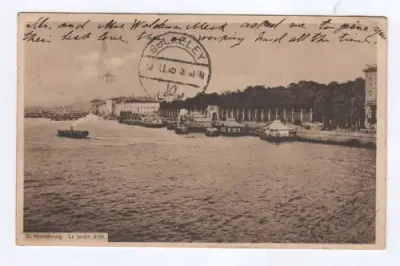 Russian Romanov and Arms Issue stamps to Egypt - Redirected with attractive consor strike