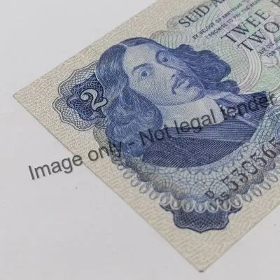 TW de Jongh 3rd issue D135 R2 banknote uncirculated - Van Riebeeck Watermark