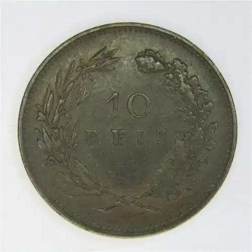 1891 Portugal 10 Reis - AU