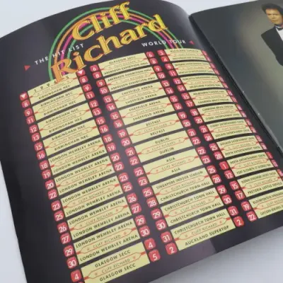 Cliff Richards The Hit List tour - Saturday 15 April 1995 extra event Kingsmead Durban