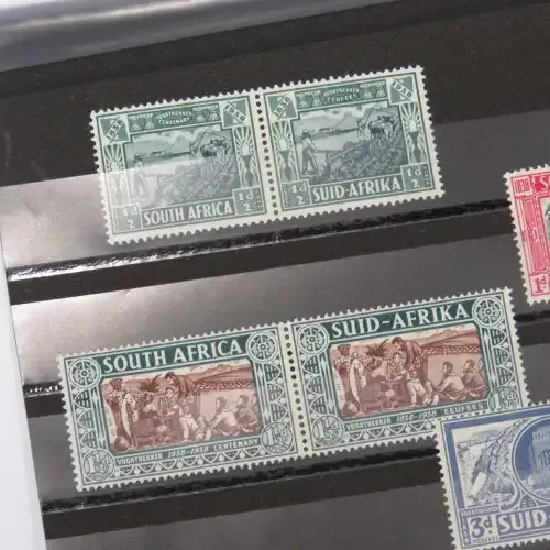 1938 Voortrekker Centenary SACC 75-78 pairs mint - Only 3d hinged