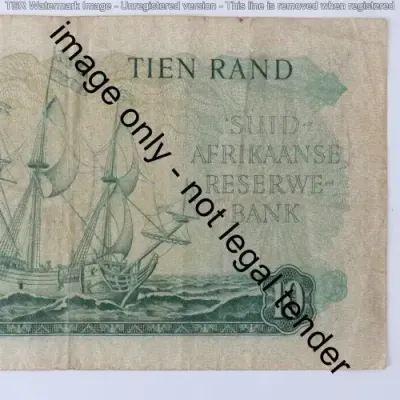 MH de Kock Ten rand C1 series - 1961 - Various folds and creases