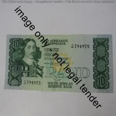 GPC de Kock 1982 Y16 replacement R10 note