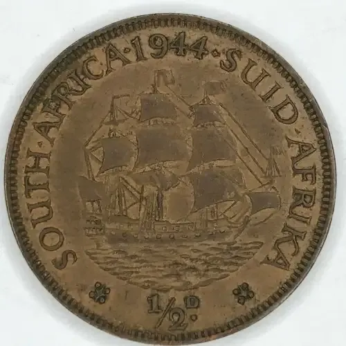 1930 SA Union Bronze Penny - VF+/aEF