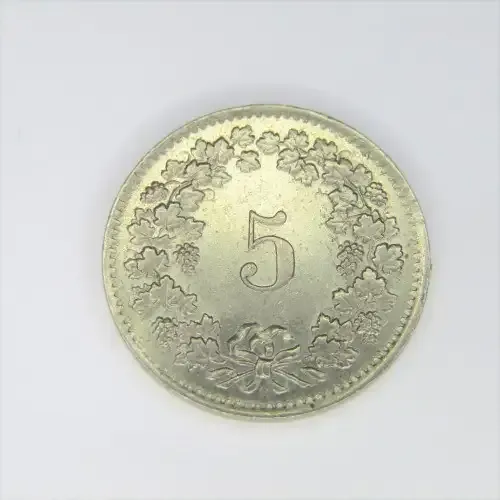 1964 Switzerland 5 Rappen - uncirculated