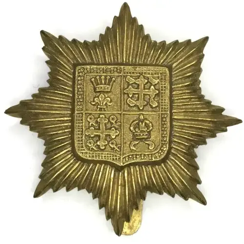 British Badge 13 Lodge Regiment Brass with slide
