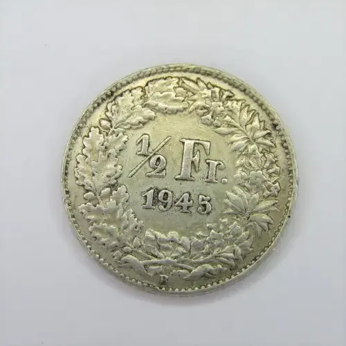 1945 Switzerland Half Franc - small 5