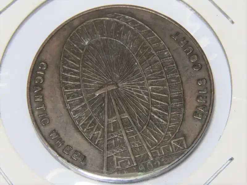 1902 Big wheel medallion