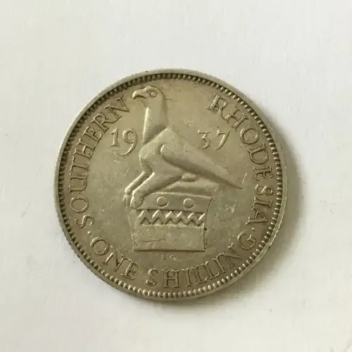 1937 Southern Rhodesia shilling VF+