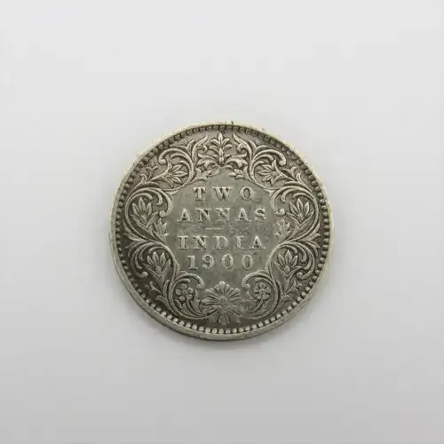 1900 British India 2 Annas XF