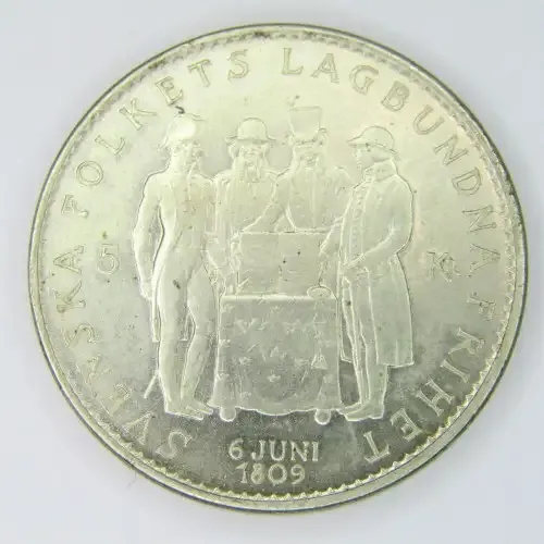 1959 Sweden Silver 5 Kronor