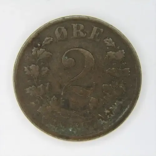 1877 Norway 2 ORE - VF