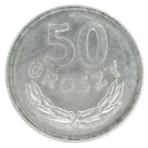 1968 Poland Fifty Groszy - UNC