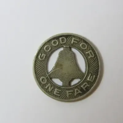 Los Angeles Railway token good for one fare