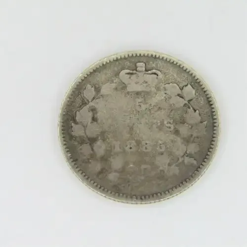 1885 Canada 5 cent