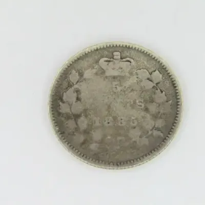 1885 Canada 5 cent