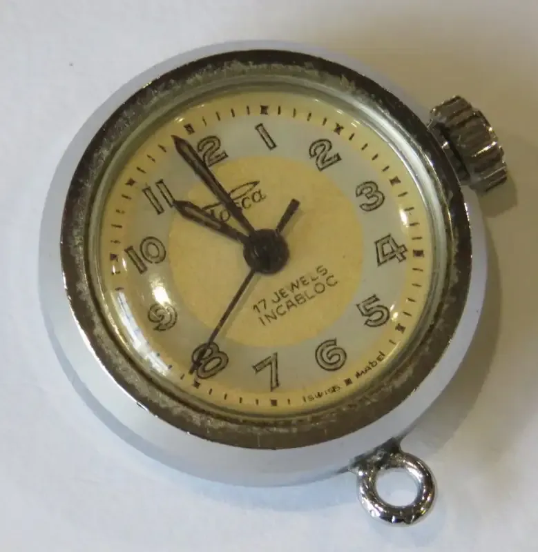 Nurse`s watch Tosca Swiss made wind up pendant watch - Working