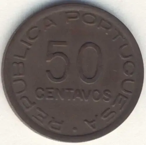 1945 Mozambique 50 centavos - XF