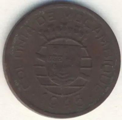 1945 Mozambique 50 centavos - XF