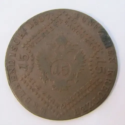 1807 S Austria 15 Kreuzer