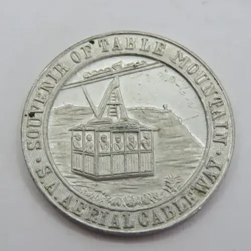 Table Mountain Aluminum medallion - excellent condition