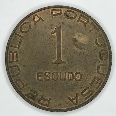1945 Mozambique 1 Escudo