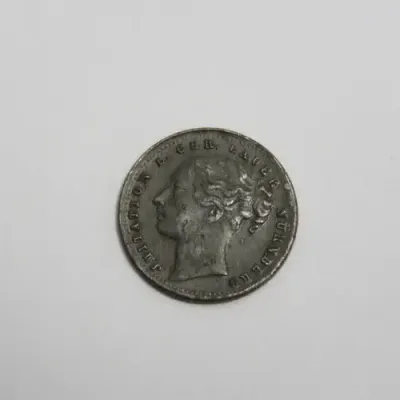 Late 1800`s Lauer toy 4 pence - Nice condition