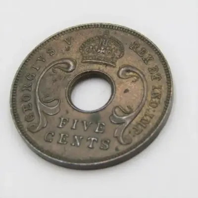 1925 East Africa Five Cent -