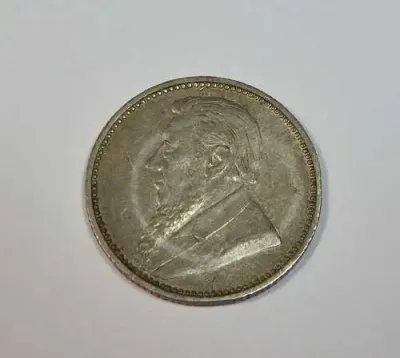 1896 ZAR Kruger sixpence