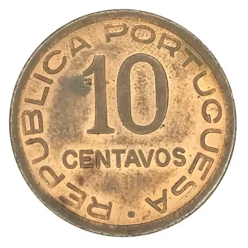 1942 Mozambique 10 Centavos - Uncirculated