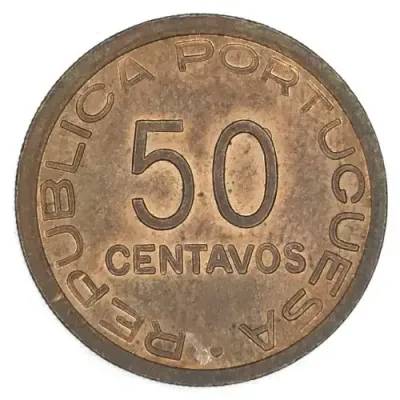 1945 Mozambique 50 Centavos