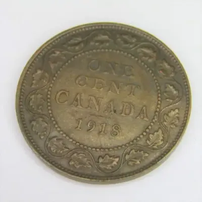 1918 Canada 1 Cent - AU