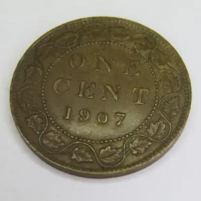 1907 Canada 1 Cent - excellent