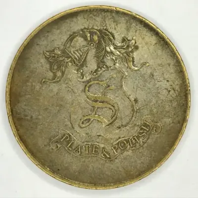 Plate and Polish - The silver solution advertising token