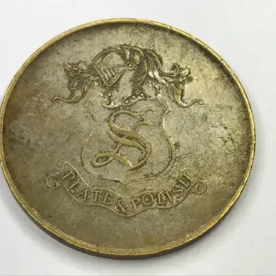 Plate and Polish - The silver solution advertising token