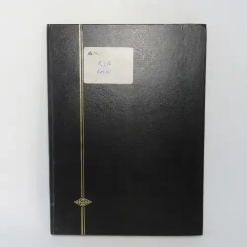 16 Page stamp album with South Africa mint stamps - Over 375 stamps - Some decent high value stamps