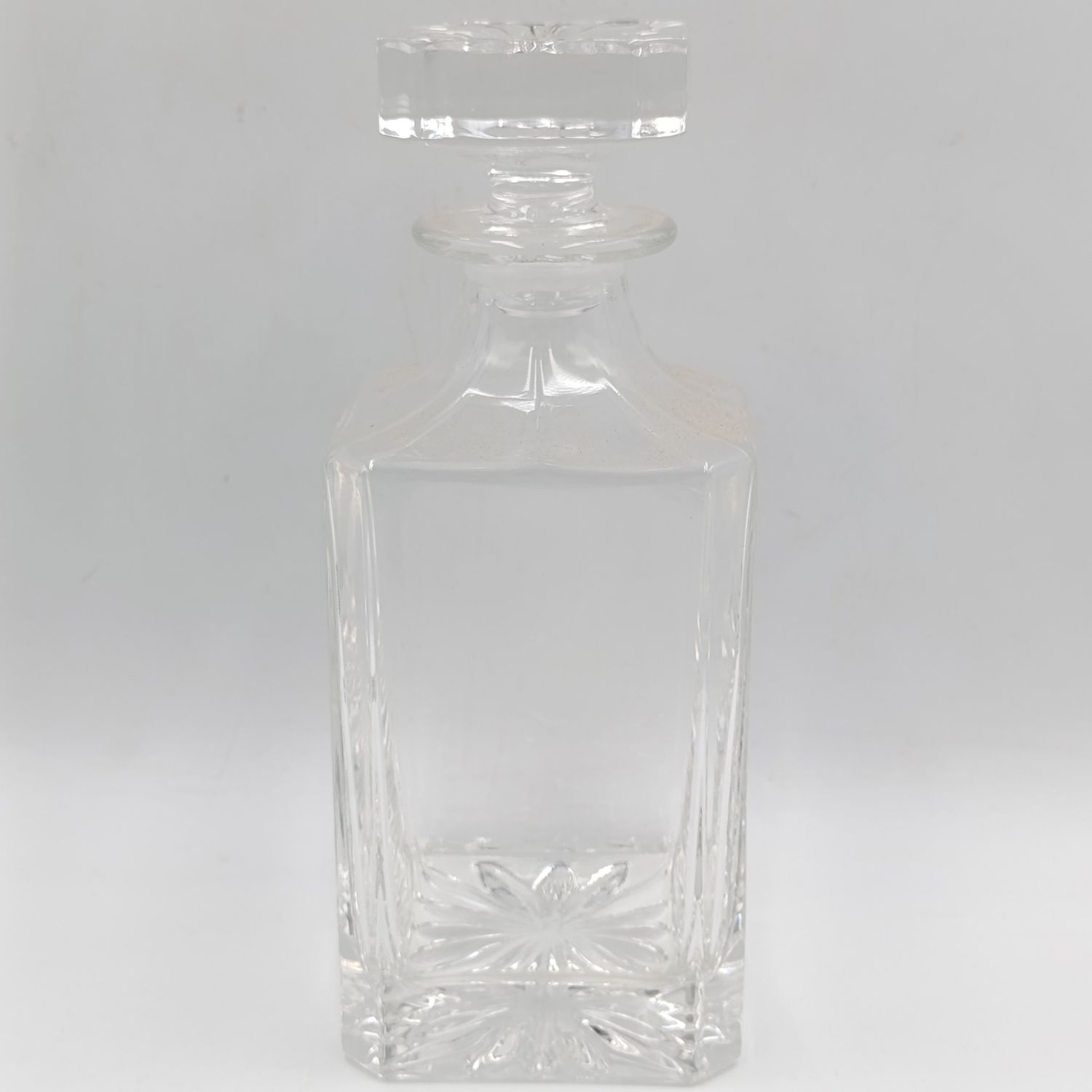 Vintage crystal Johnnie Walker Whiskey decanter