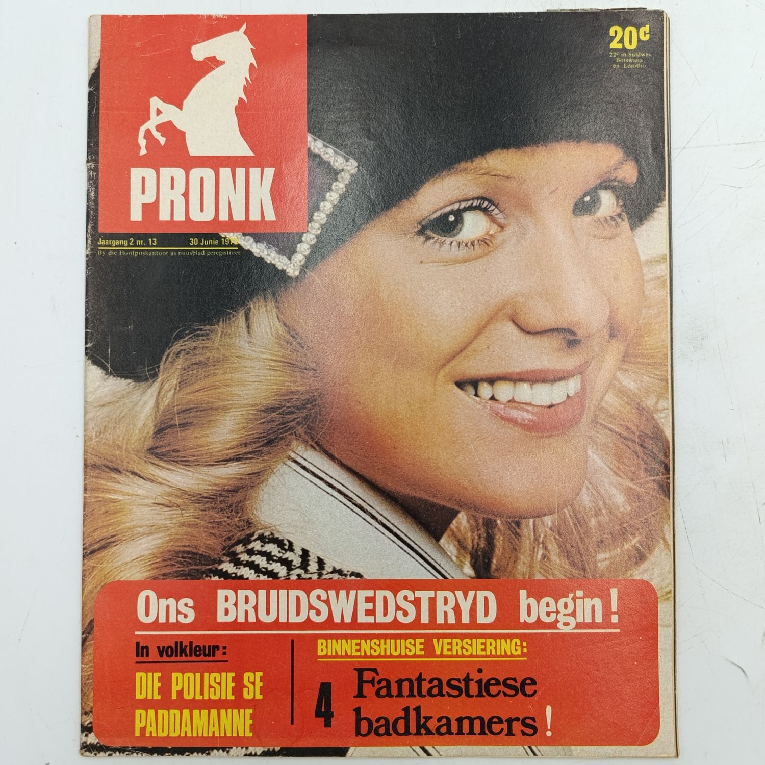 Vintage Pronk magazine - 30 June 1972 issue