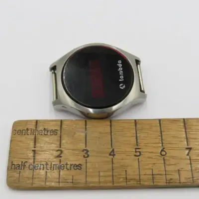 Vintage Lambda electronic LED watch - Not working