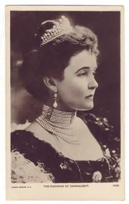 Photo postcard - `Duchess of Connaught` - Rapid printing London - Excellent