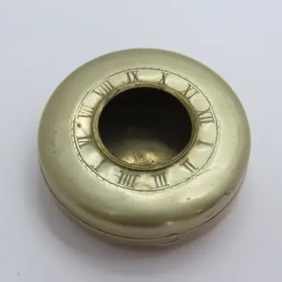 Vintage silverplated 24 1/2 pocketwatch case cover