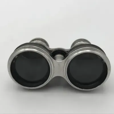 Pair of Antique Opera binoculars in leather case