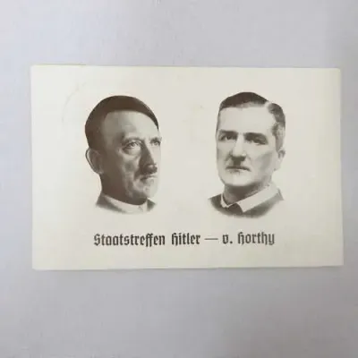 1938 Hitler meeting Miklos Hortly with KIEL and NÜRNBERG cancels