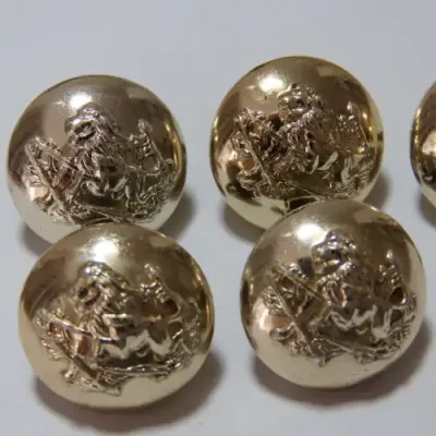 BSAP lot of 5 medium uniform buttons made by Tool Mould, Salisbury