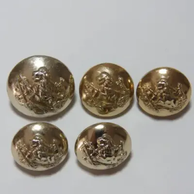 BSAP 1 large and 4 medium uniform buttons