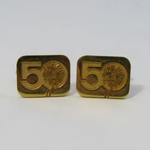 BULLS Rugby 50 year cufflinks