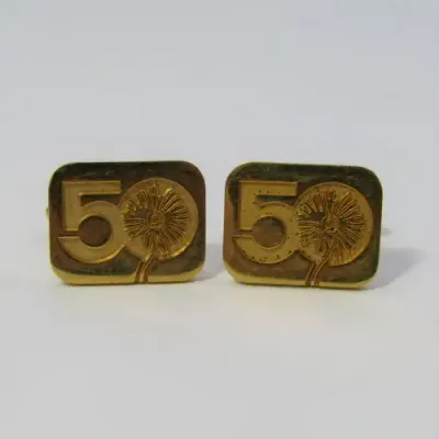 BULLS Rugby 50 year cufflinks