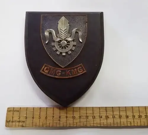 SADF Quartermaster General plaque