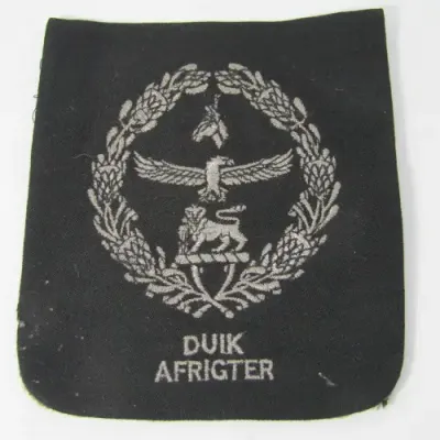 SADF Joint Forces `Duik Afrigter` Diving instructor badge