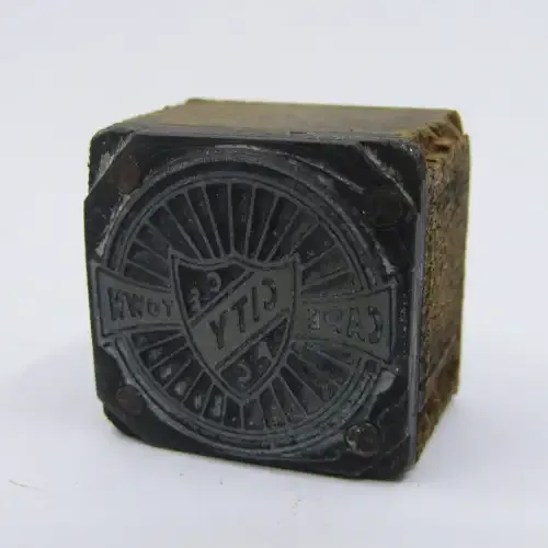Cape Town City postal ink stamp